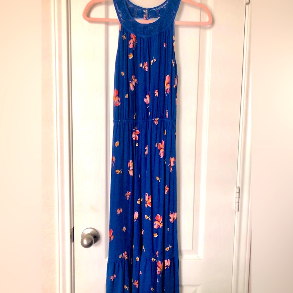 Daniel Rain | Mezzie Crochet Halter Dress | S - Picture 3 of 7